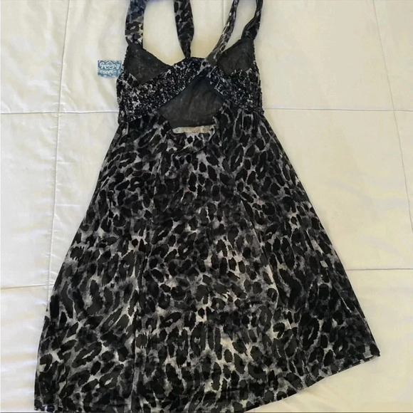 Free People Virgo Moon velvet animal print mini dress - Picture 10 of 11